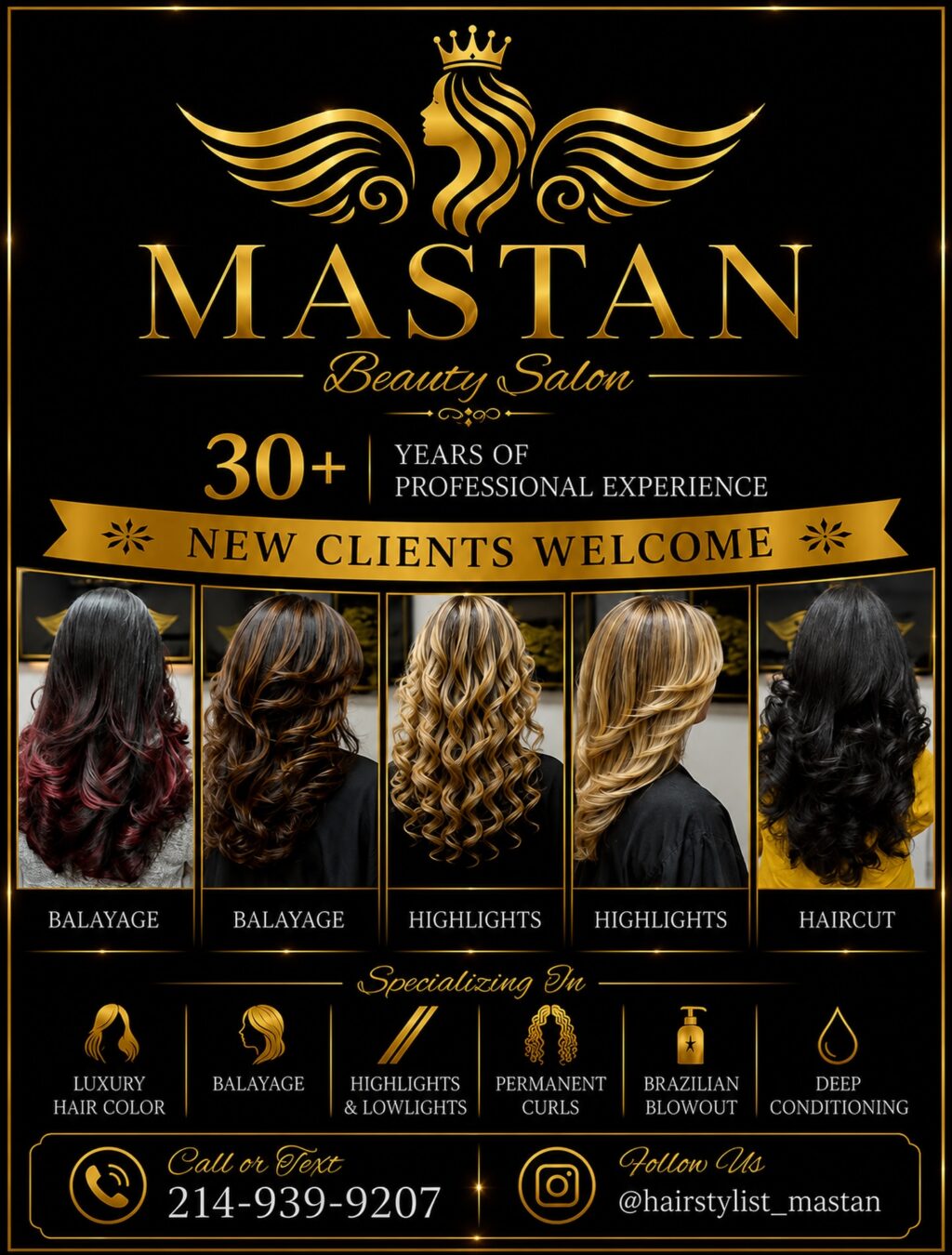 Instagram post from hairstylist_mastan. This post is in position 1.